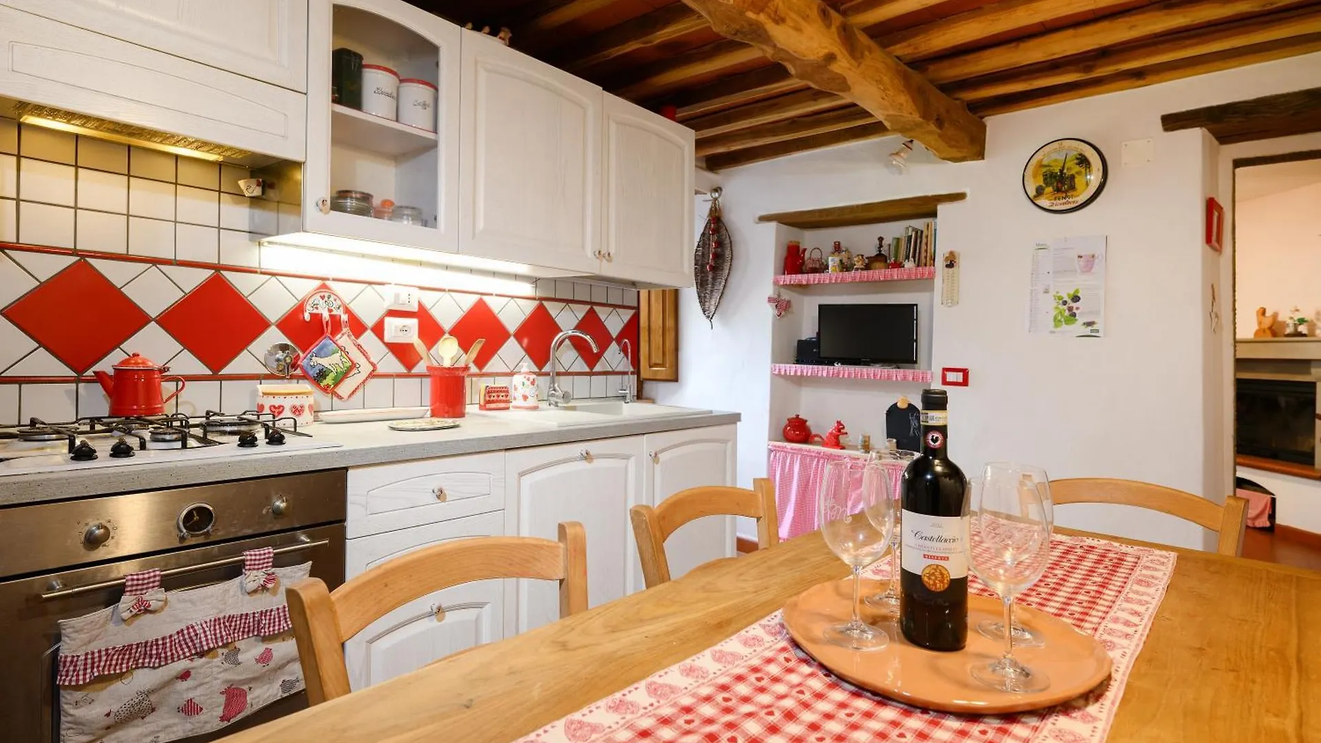 Apartament Casa Al Ruscello Lucolena in Chianti 0*,  Włochy